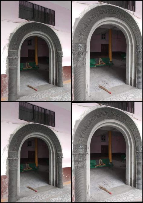 Cemented Designs Arches Cement Design Main Door Design Door Design