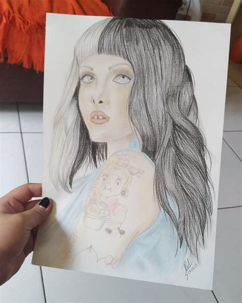 Melanie Martinez Drawing Realistic Drawing Colored Pencils Just Starting