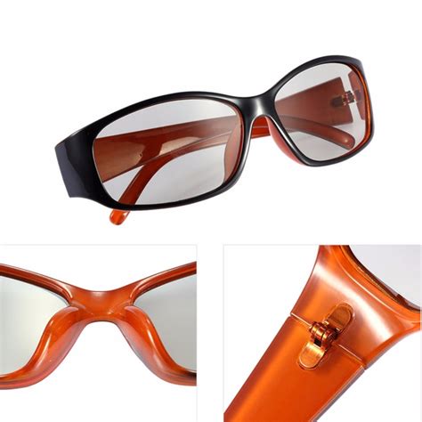 1pcs Make Mental Plastic Frame Passive 3d Linear Polarized Glasses Linear Polarizer 3d Glasses