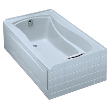 4 foot bath tub 1 2 bathtub ft soaking bed and beyond nicedays info. Shop Kohler Mariposa 5 Foot Left-hand Drain Acrylic ...