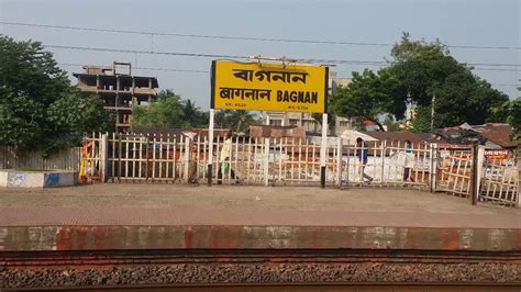 Bagnan Railway Station Bagnan Howrah West Bengal Se Railway