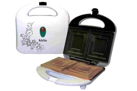 Dengan adanya oven listrik kirin memanggang dan membuat kue menjadi serba mudah anda juga bisa melakukannya sendiri. Kirin KST-365, Alat Pemanggang Roti Sandwich | i-Kuliner