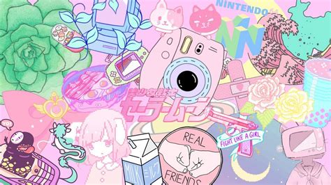 Pink Anime Aesthetic Desktop Wallpapers Top Free Pink Anime Aesthetic