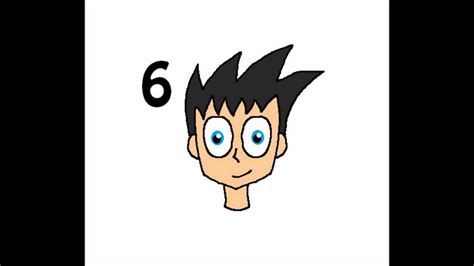 But, must draw the basic. How to draw a cartoon boy's head (Step by step) - YouTube