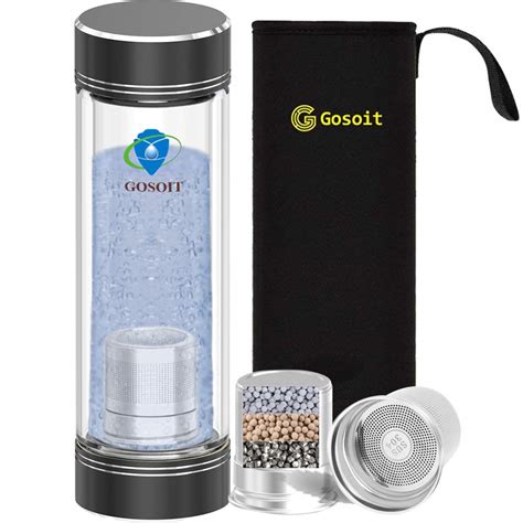 Buy Gosoit Hydrogen Alkaline Water Bottle Hydrogen Water Maker Machine