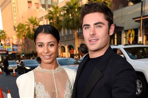 Zac Efron Cant Keep His Lips Off Girlfriend Sami Miró Page Six