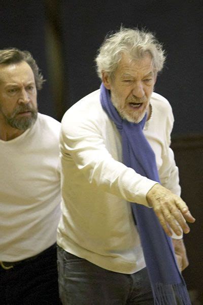 She is an excellent presenter with a good memory. King Lear | Ian mckellen, Royal shakespeare company, King lear
