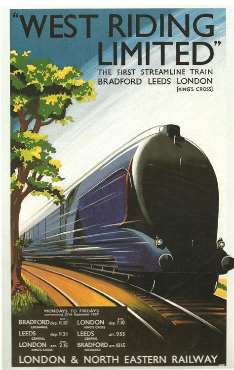Vintascope Photo Railway Posters Transportation Poster Retro