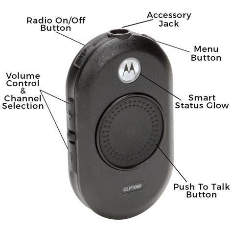 Motorola Clp1060 Two Way Radio With Bluetooth