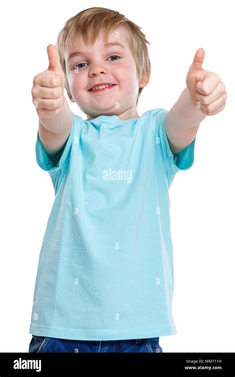 Kid Smiling Thumbs Up