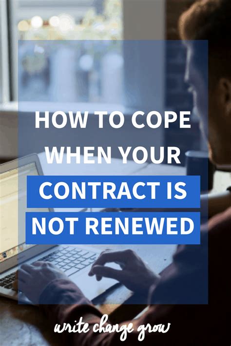 How To Cope When Your Contract Is Not Renewed