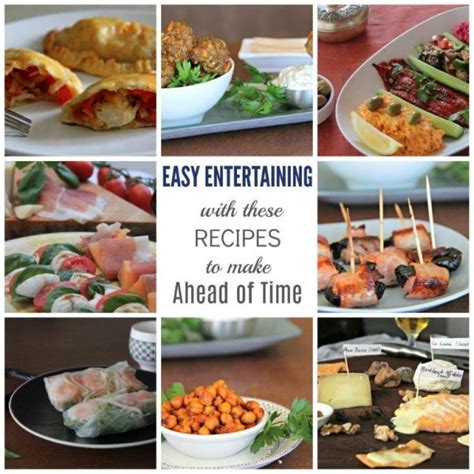 Collection by her garden of eatin' ~. Easy Entertaining with these Recipes to Make Ahead of Time ...