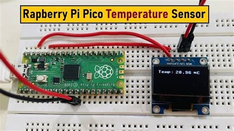 Raspberry Pi Pico Onboard Temperature Sensor Tutorial Using MicroPython