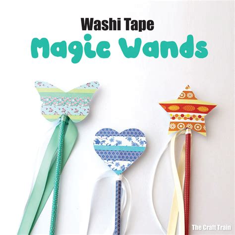 Washi Tape Magic Wand The Craft Train