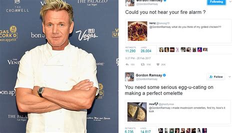 gordon ramsay has been hilariously rating people s food on twitter hello