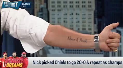 Nfl Host Left Red Faced After Getting Tattoo Of Season Prediction