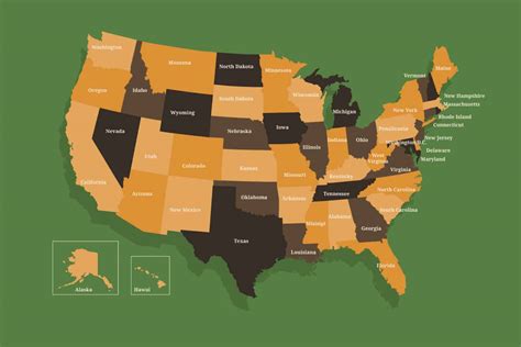 States With The Most Disposition Options