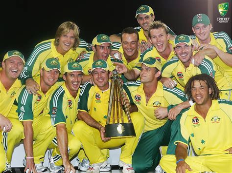 The Australian Cricket Team The Australian Cricket Team Photo