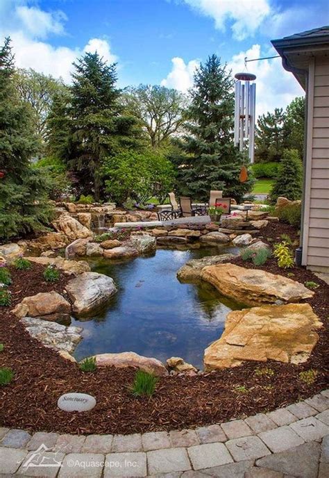 Stunning Backyard Ponds Ideas With Waterfalls Coachdecor Com