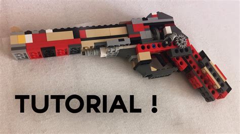 How To Build Lego Revolver Tutorial / Instruction - YouTube
