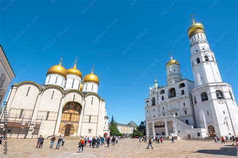 Cathedral Of The Dormition Uspensky Sobor Or Assumption Cathedral And
