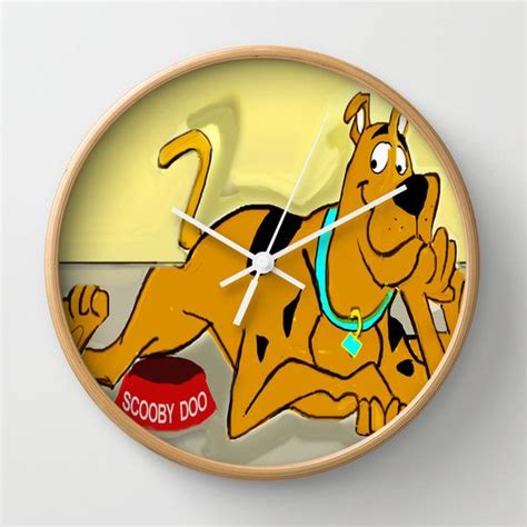 Scooby Dog Wall Clock By Dano77 Scooby Dog Clock Wall Clock