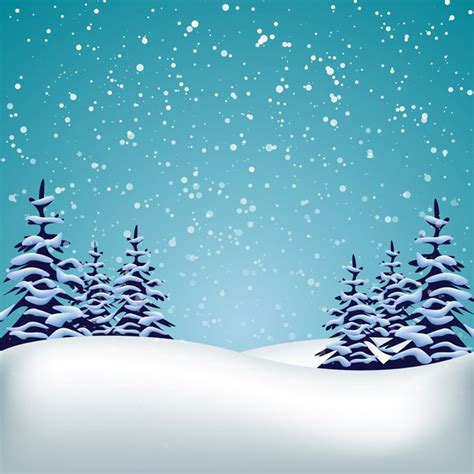 Winter Landscape Clipart Free Clip Art Library Christmas Landscape