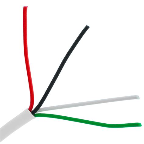 A smoke detector circuit is built into many home security systems. 1000ft 22/4 White Security/Alarm Wire, CM, Stranded