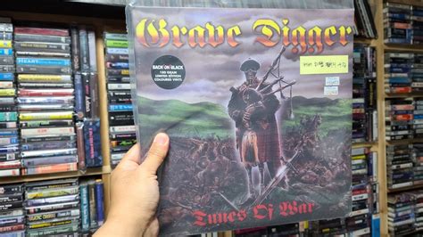 Grave Digger Tunes Of War Vinyl Photo Metal Kingdom
