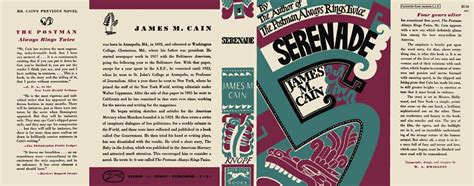 Serenade James M Cain