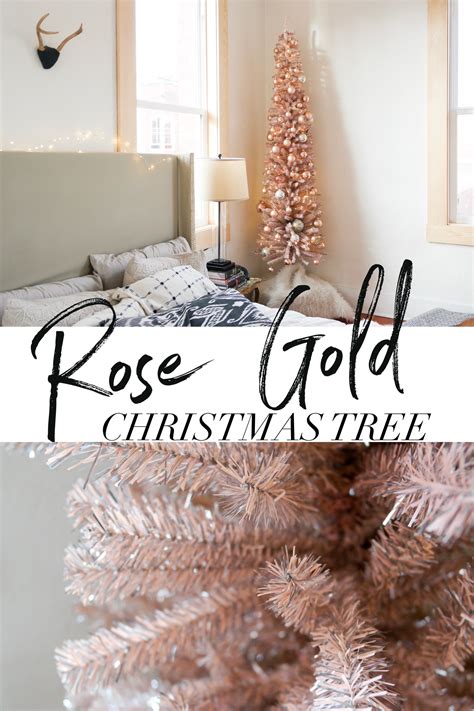 Christmas tree decoration ideas that aren t boring simplemost. Rose Gold Christmas Tree - Samantha Hauger
