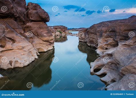 Amazing Sam Phan Bok And Grand Canyon In Thailand Stock Image Image