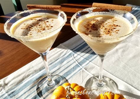 Pumpkin Spice Martinis - Caron's Beach House