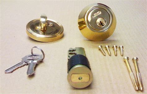 Brass Deadbolt Lock For Mobile Home Manufactured Housing