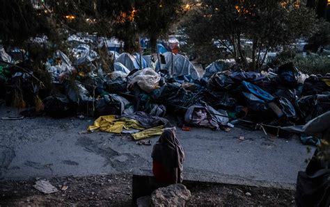 The Greek Island That Became An Open Air Prison For Refugees The Nation