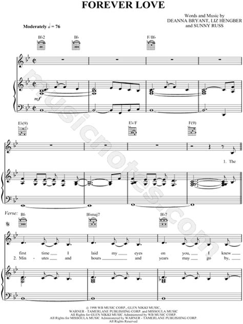 We did not find results for: Reba McEntire "Forever Love" Sheet Music in Bb Major ...