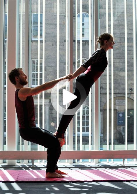 Contemporarty Partner Dance Poses Acrobalance Shows Couples Yoga Poses Acro Yoga Poses