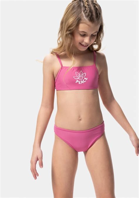 Bikini De Baño Dos Piezas Para Niña Tex Las Mejores Ofertas En Moda Carrefoures