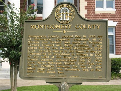 Marker Monday Montgomery County Georgia Historical Society