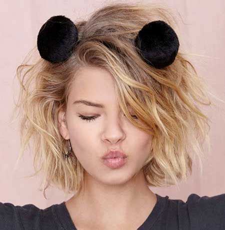 What kind of hair tutorial wou. Short Messy Beach Waves | Wavy/Curly Haircuts | Pinterest ...