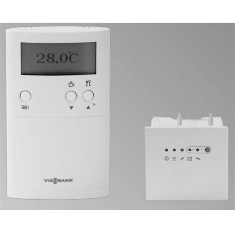 viessmann vitotrol  rf  day  ch programmable room thermostat