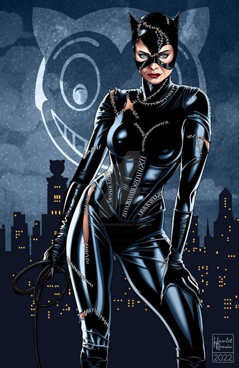 Michelle Pfeiffer As Catwoman By Hamletroman On Deviantart