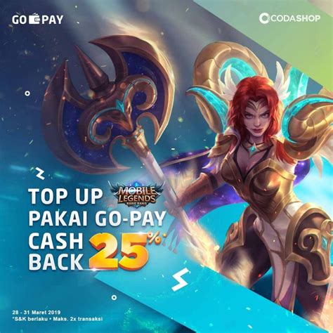 Promo Go Pay Payday Mobile Legends Di Codashop Codashop Blog Id