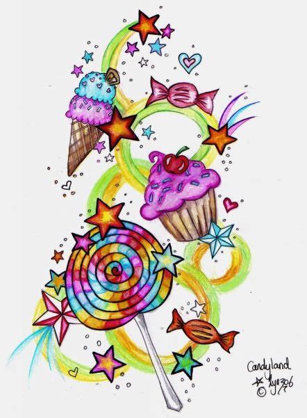Sweet Candy Tattoo Designs Lineartdrawingsmusic