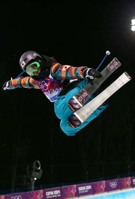 Day 14 Manami Mitsuboshi Of Japan Competes During The Freestyle Skiing