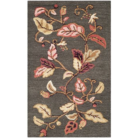 Safavieh martha stewart collection msr3612d premium wool and viscose chevron leaves milk pail green area rug (4' x 6'). Martha Stewart by Safavieh Autumn Woods Wool/ Viscose Rug ...