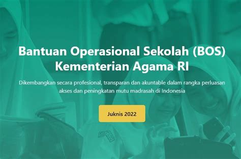 Cara Dapat Dana Bos Kemenag Tahap Cek Kuota Bantuan Alur