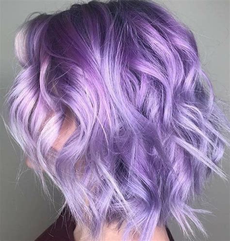 15 Purple Hair Color Ideas For Short Hair Short Hair Models