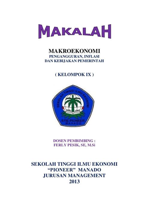 Format Penulisan Makalah Yang Baik And Benar My Diary