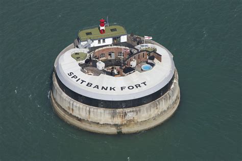 Spitbank Fort Built 1878 As One Of Four Of The Palmerston Forts